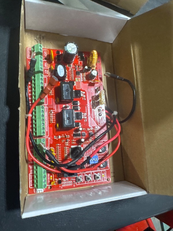 Photo 1 of Mighty Mule Replacement Control Board for Mighty Mule Gate Openers (R4211), Red
