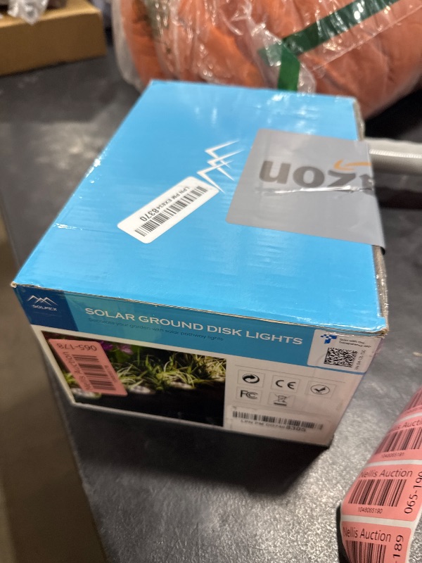 Photo 1 of SOLPEX Solar Lights Outdoor Waterproof, 12 Pack Solar Ground Lights, Solar Garden Lights Landscape Lighting for Pathway Driveway Patio Backyard Walkway (Cool White)