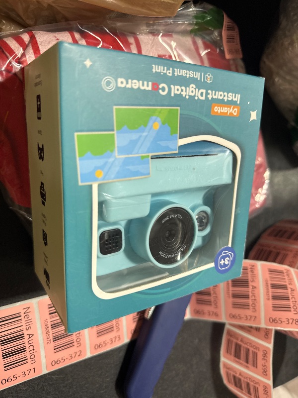 Photo 1 of Dylanto Kids Camera Instant Print,1080P Kids Instant Cameras That Print Photos,Christmas Birthday Gifts for Girls Age 3-12,Portable Toy for 3 4 5 6 7 8 9 10 Year Old Girls Boys-Blue