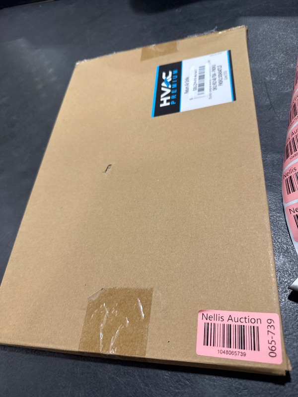 Photo 1 of HVAC Premium 14'' x 8'' [Duct Opening] Flat Stamped Steel Return Air Grille - Sidewall and Ceiling - HVAC Vent Duct Cover - White [Outer Dimensions: 15.75''w X 9.75''h]