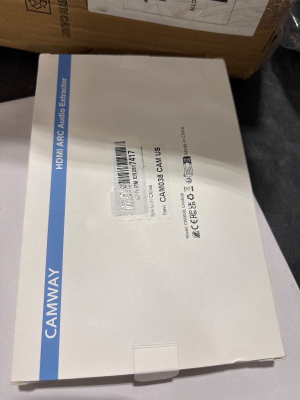 Photo 1 of CAMWAY ARC Audio Converter, 192KHz ARC to 3.5mm Audio Extractor for TV to Sound System/3.5mm Headphone, Built-in Audio Amplifier Chip(Not for HDMI or eARC Interface,Not for 3.5mm toARC)