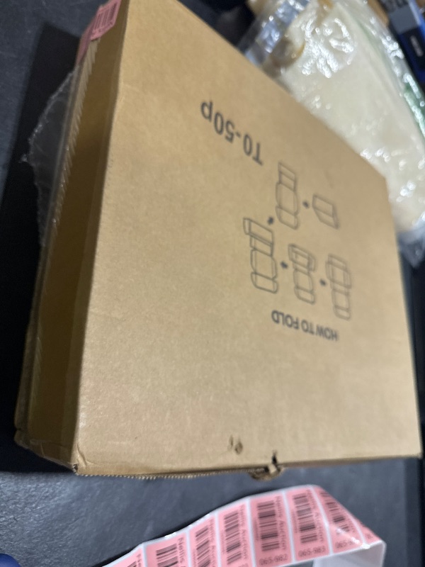 Photo 1 of Lmuze 4x4x2 inches Small Shipping Boxes Set of 50 - Brown Mailer Corrugated Cardboard Boxes for Shipping Packaging Mailing Products