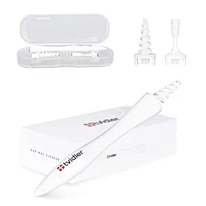 Photo 1 of Pro Ear Wax Remover Kit Safely & Effectively Removes Ear Wax. Earwax Cleaner Tool Comes with 2 Different Removal Heads for Maximum Hygiene - Spiral Tip for Deep Cleaning & Brush for Daily Use
