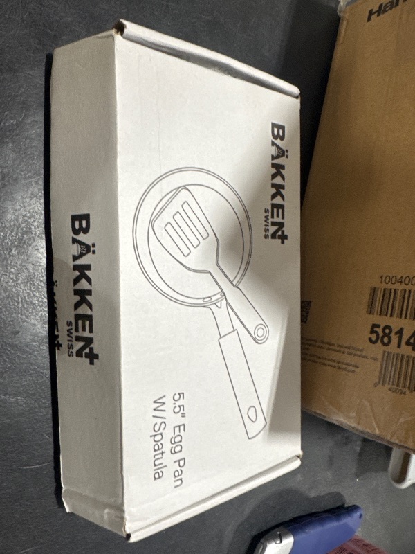 Photo 1 of Bakken-Swiss 2-Piece Mini Nonstick Egg Pan & Omelet Pan – Egg Pan [5.5''] with Copper Non-Stick, Skillet – Eco-Friendly –for Eggs Pancakes, for All Stoves - Non Toxic, Dishwasher Safe