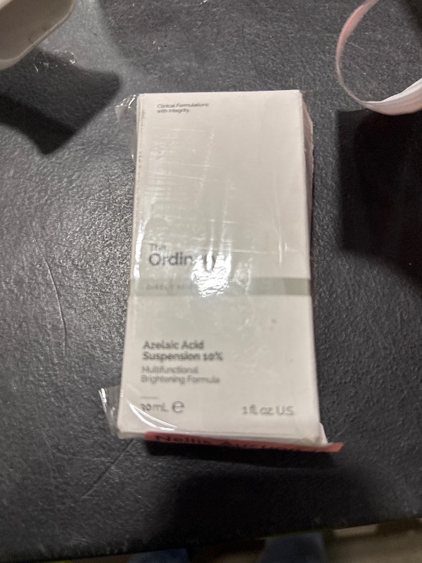 Photo 1 of The Ordinary Azelaic Acid Suspension 10%, Brightening Formula for Uneven and Blemish-Prone Skin, 1 Fl Oz