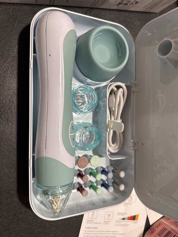 Photo 1 of PMD Beauty Personal Microderm Elite Pro-At-Home Microdermabrasion Machine with Kit for Face and Body-Exfoliating Crystals and Vacuum Suction for Fresh and Radiant Skin-Three Speed and Suction Options