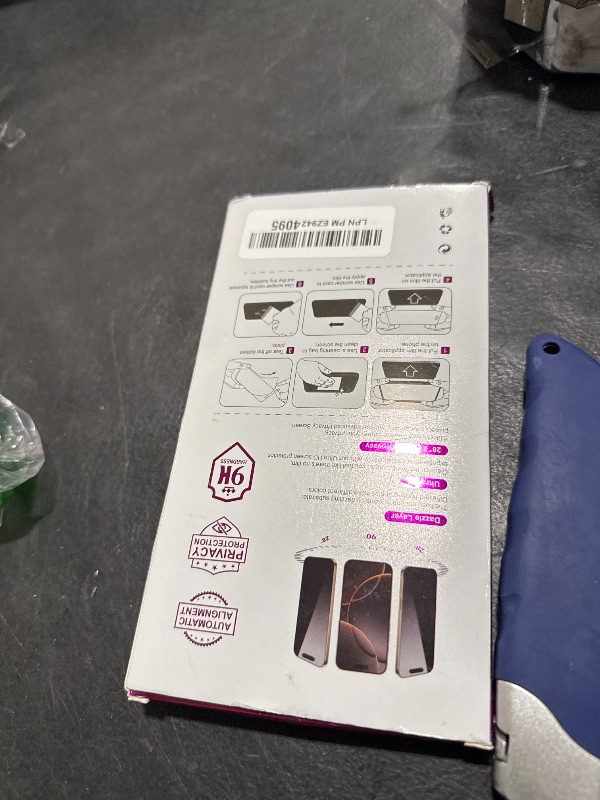 Photo 1 of Ifaeveus 2 Pack Privacy Screen Protector for iPhone 15 Pro Max Tempered Glass for 15 ProMax 6.7inch Private Saver Anti-Spy Anti-Blue Light Eye Protection Anti-Scratch Full Coverage