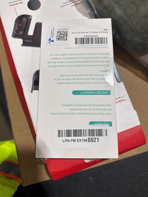 Photo 1 of PEHAEL 2+2Pack for iPhone 14 Pro Max Privacy Screen Protector with Camera Lens Protector Full Coverage Anti-Spy Tempered Glass Film 9H Hardness Easy Installation Bubble Free [6.7 inch]