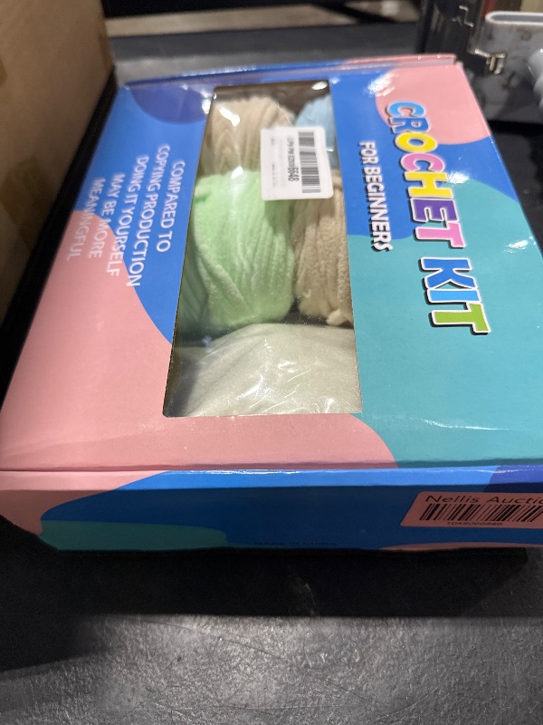 Photo 1 of Crochet Kit for Beginners - 2 Turtles Crochet Animals Kit with Yarn, Step-by-Step Video Tutorials, Knitting Kit for Adults Kids, Crochet Decoration Supplies DIY Craft Gift for Birthday Party