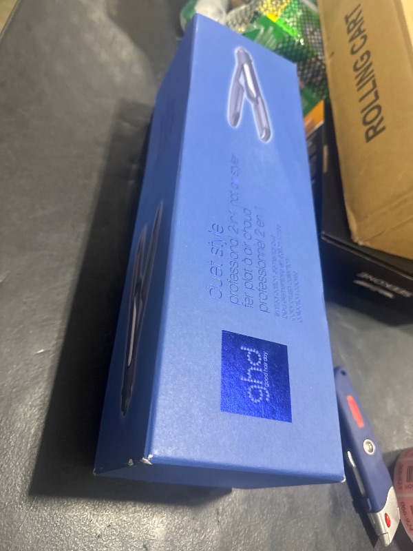 Photo 1 of ghd Duet - 2-in-1 Hot Air Styler in Elemental Blue with Styler Bag, from Wet to Dry, Hair Straighteners and Hair Dryer in One Tool with No Heat Damage, 2X More Shine, (Limited Edition)