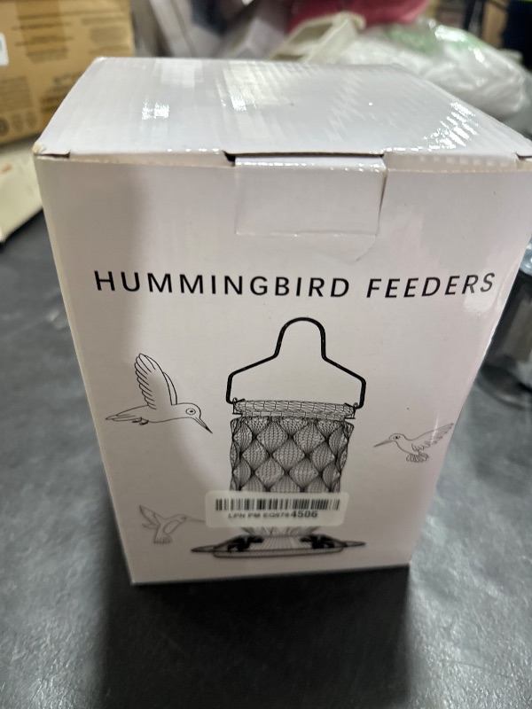 Photo 1 of 24OZ Glass Hummingbird Feeders for Outdoors Hanging,Five Feeding Ports with Perch & Built-in Ant Moat,Suitable for Windows, Gardens, Bird Feeder for Outside, Gifts for Women Mom