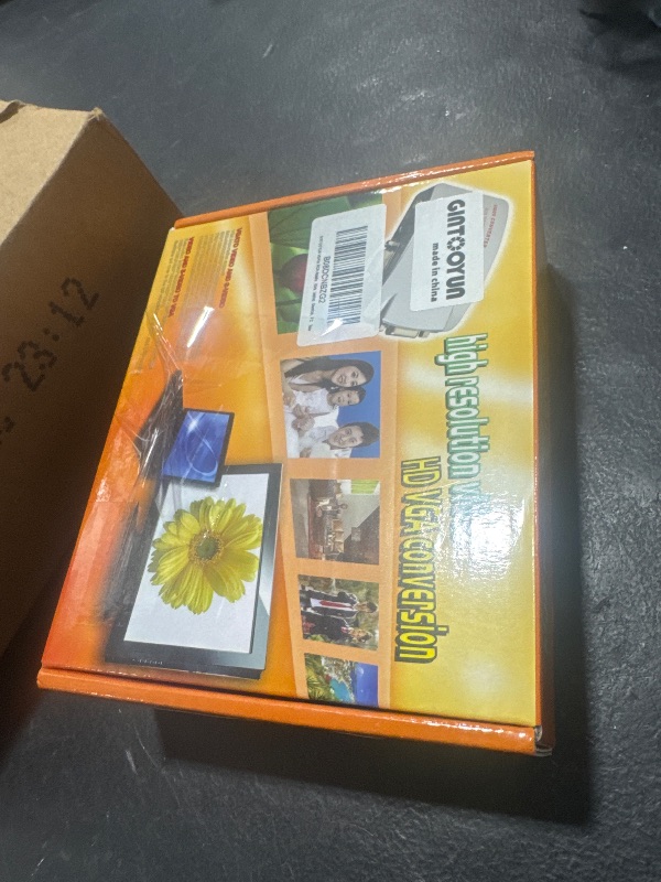 Photo 1 of GINTOOYUN VGA to RCA Adapter,Composite VGA to Video,S-Video Converter,for HDTV, Monitors, Laptop, Desktop, PC.