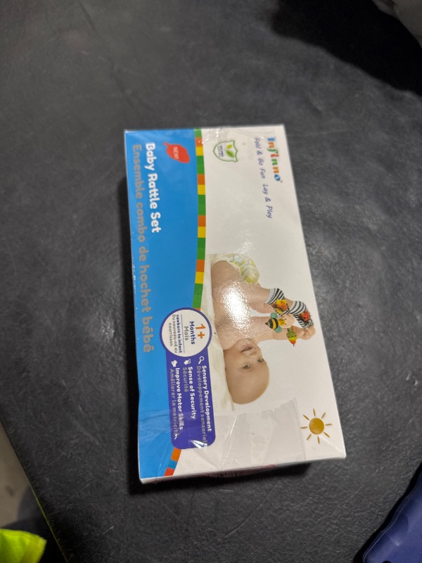 Photo 1 of Infinno Baby Wrist Rattle Socks and Foot Finder Set, Perfect Baby Toys for 0-12 Months Newborn Boys and Girls As Shower Gifts, Garden Bug Series