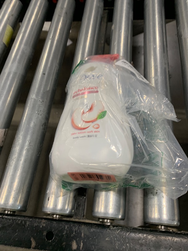 Photo 1 of Dove Body Wash Rebalance White Peach & Rice Milk For 24hr Lotion-Soft Skin Moisturizing Skin Cleanser with No Sulfates No Parabens 30.6 oz
