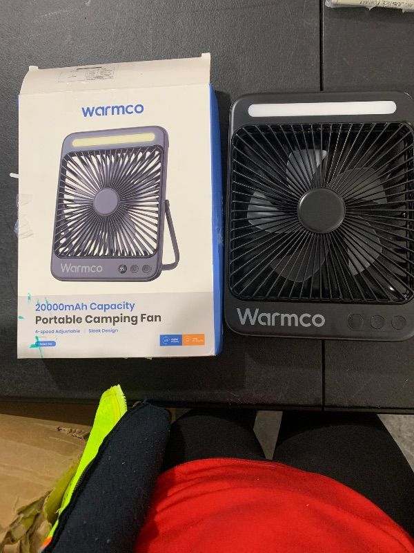 Photo 1 of Portable camping fan 