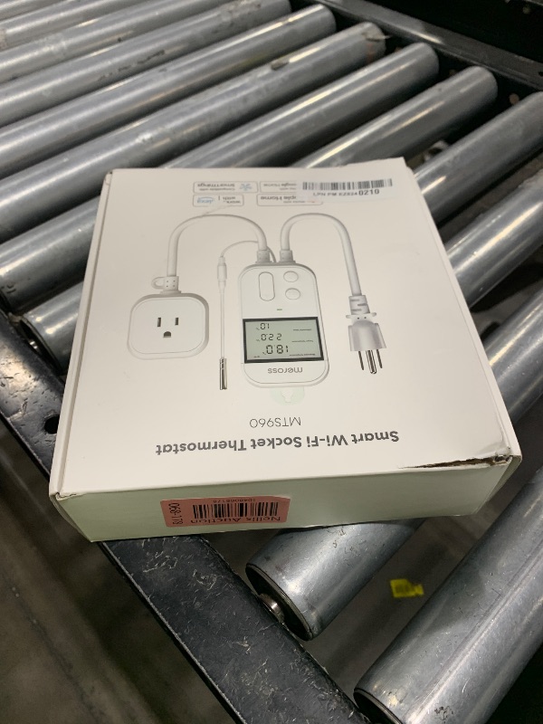 Photo 1 of meross Smart Temperature Controller 15A 1800W, Smart Wi-Fi Thermostat Controlled Outlet Plug Works with Apple Home, Alexa, Google Home for Heating Cooling Homebrew Fermentation Reptiles Greenhouse