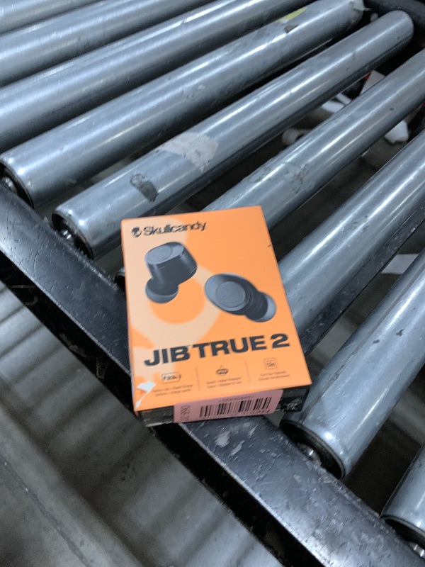 Photo 1 of Skullcandy Jib True 2 Wireless Earbuds, Bluetooth Headphones, Up to 33 Hours Battery with Charging Case, Noise Isolating Fit, Sweat and Water Resistant, Microphone for iPhone Android - True Black