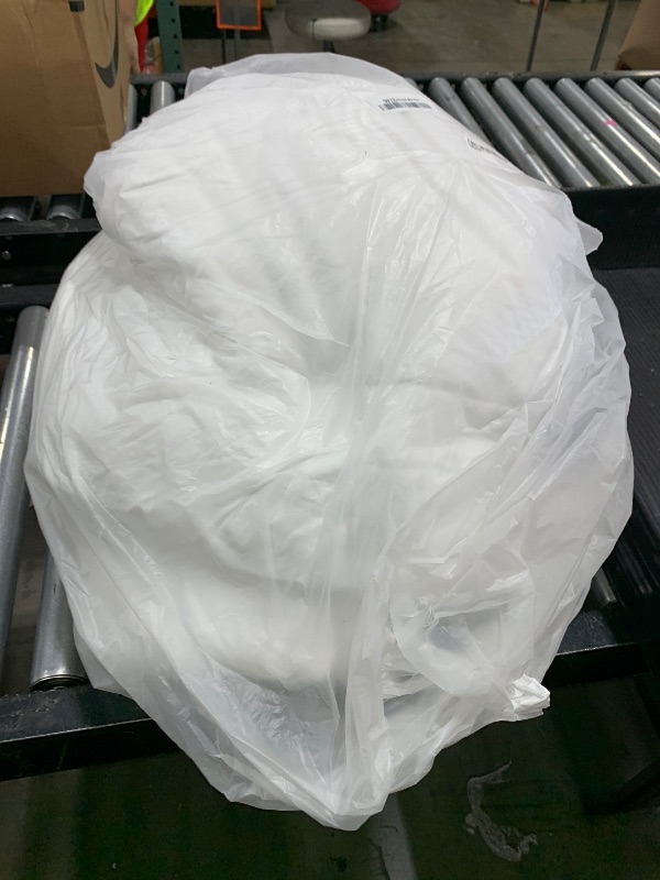 Photo 1 of CozyLux White Comforter King Size 7 Pieces White Hotel Bedding Set King Bed in a Bag Bed Sets with All Season Quilted Comforter, Flat Sheet, Fitted Sheet, Pillowcases