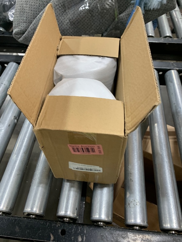 Photo 1 of AYZH 4 Pack 4.90 Inch Center Caps Push Through for Trailer Truck RV Wheels Rims 4.90" Center Bore Chrome Steel