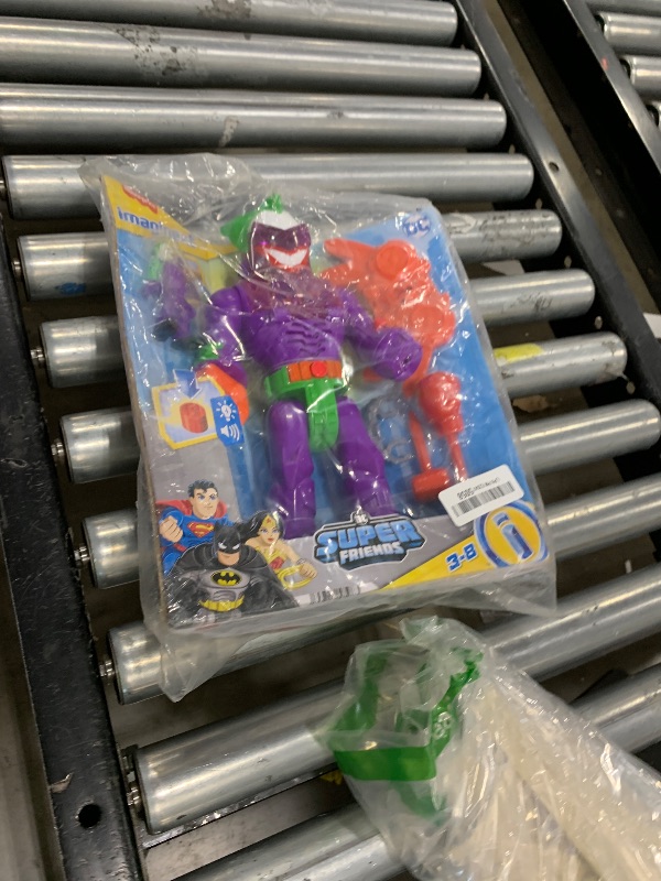 Photo 1 of Fisher-Price Imaginext DC Super Friends Robot Toy, The Joker Insider & LaffBot 12-Inch with Lights Sounds & Figure for Kids Ages 3+ Years