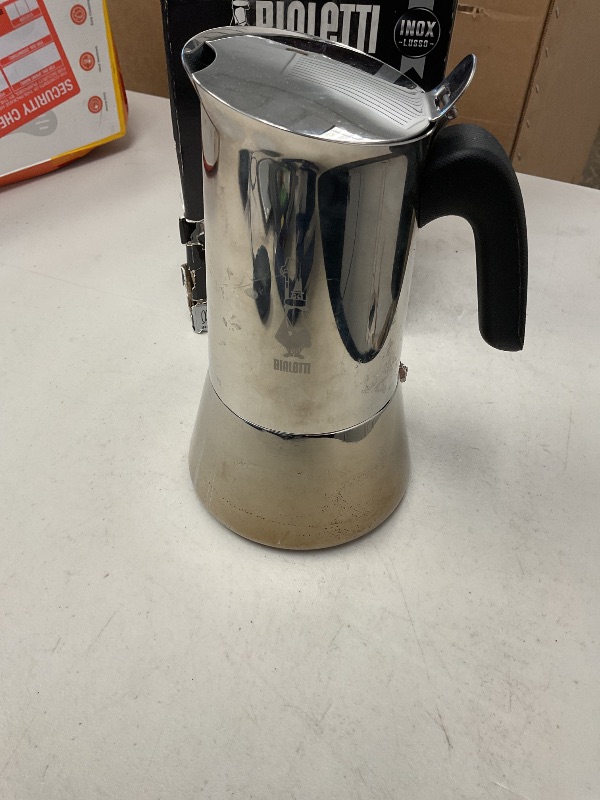 Photo 1 of SEE NOTES PICTURES………Bialetti - New Venus Induction, Stovetop Coffee Maker, Suitable for all Types of Hobs, Stainless Steel, 10 Cups (15.5 Oz), Silver