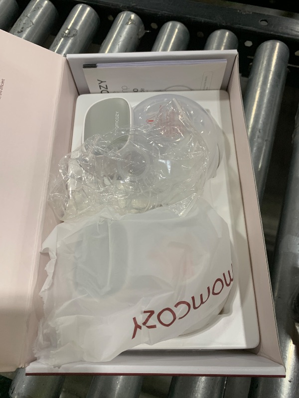 Photo 1 of Momcozy S9 Pro Upgraded Wearable Breast Pump, Hands-Free Design with Extended Battery Life & LED Display, Double Electric Portable Pump with 2 Modes & 9 Levels, 24mm, 2-Pack, Gray