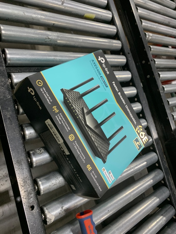 Photo 1 of TP-Link AXE5400 Tri-Band WiFi 6E Router (Archer AXE75)- Gigabit Wireless Internet for Gaming, VPN, OneMesh, WPA3