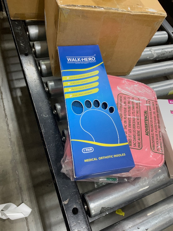 Photo 1 of Inserts Relieve Plantar Fasciitis - Flat Feet Insoles Arch Supports, Orthotic Insoles for Foot Pain Arch Pain Reduce Muscle Fatigue Absorb Shock (Mens 5-5 1/2 | Womens 7-7 1/2)