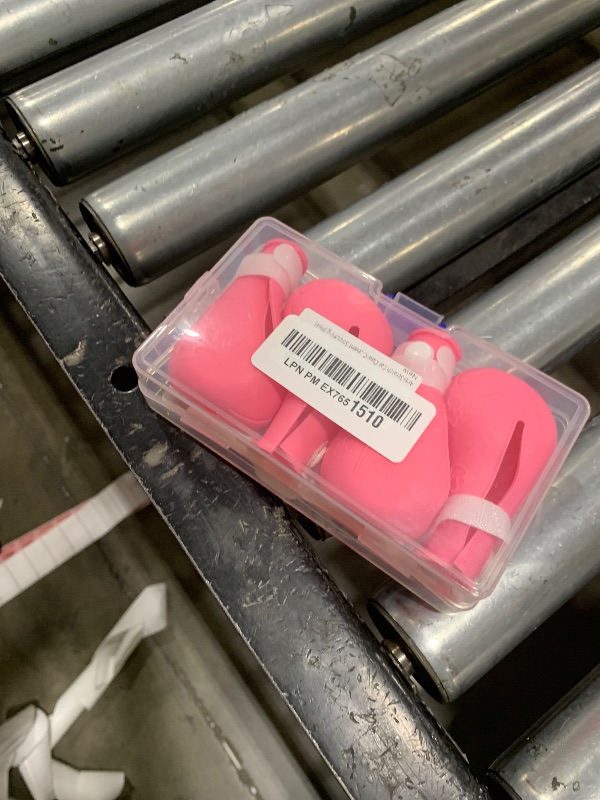 Photo 1 of Cat Claw Covers - Anti-Scratch Cat Boots, Adjustable Silicone Paw Protectors for Grooming & Bathing, Soft & Comfortable (Pink)