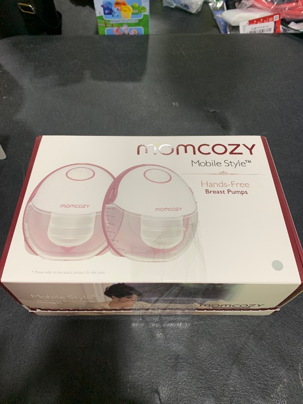 Photo 1 of Momcozy Double Breast Pump?Compact, Quiet & Hands-Free?Ash