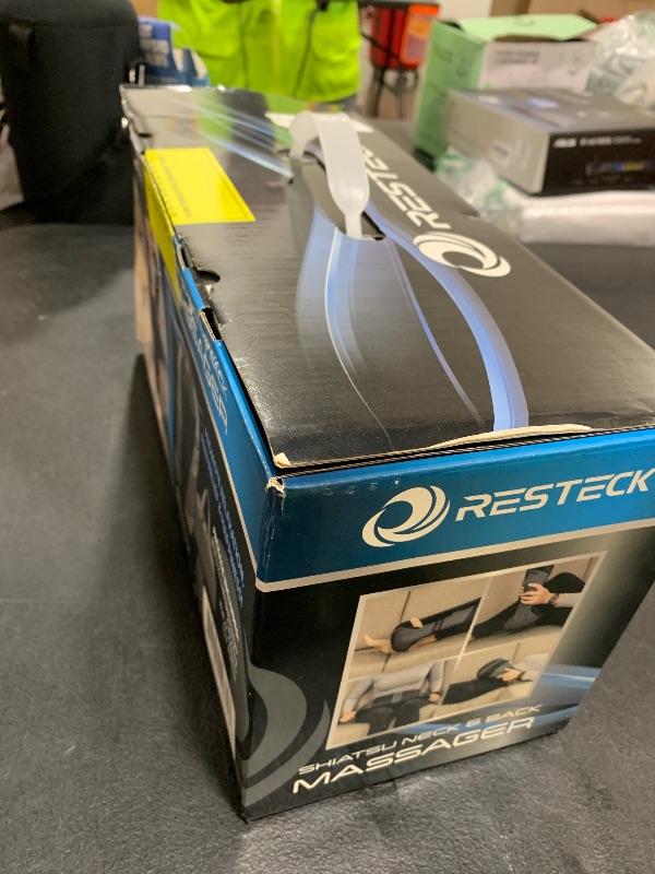 Photo 1 of RESTECK Massagers for Neck and Back with Heat - Deep Tissue 3D Kneading Pillow, Electric Shiatsu Shoulder Massage, Foot, Legs,Body - Relieve Muscle Pain - Office, Home & Car