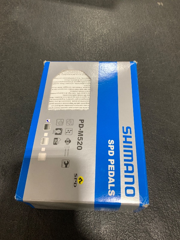 Photo 1 of Shimano PD-M520L MTB Sport Pedals with Cleats