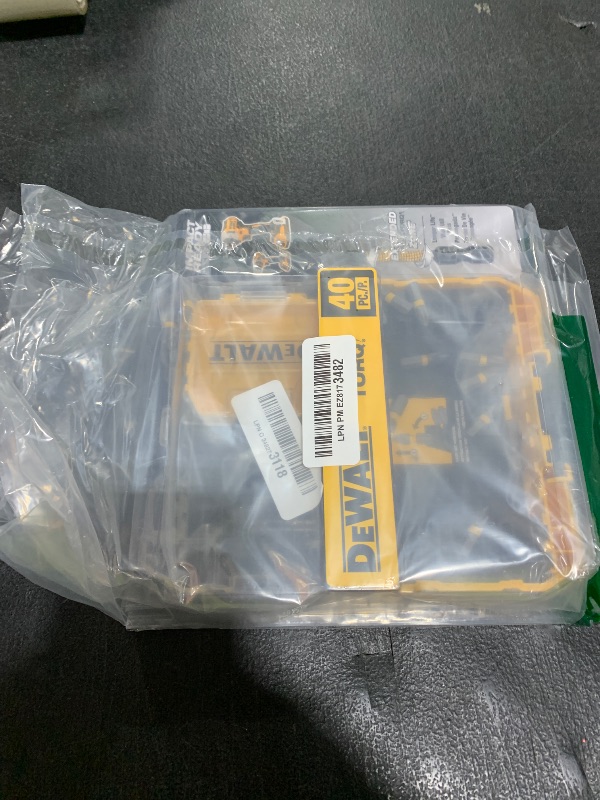 Photo 1 of DEWALT Screwdriver Bit Set, Impact Ready, FlexTorq, 40-Piece (DWA2T40IR)