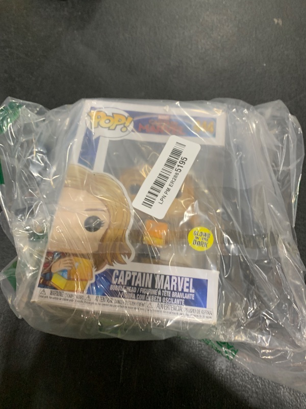 Photo 1 of Funko Pop! Marvel: Captain Marvel - Captain Marvel Holding Lunchbox, Multicolor, us one-Size