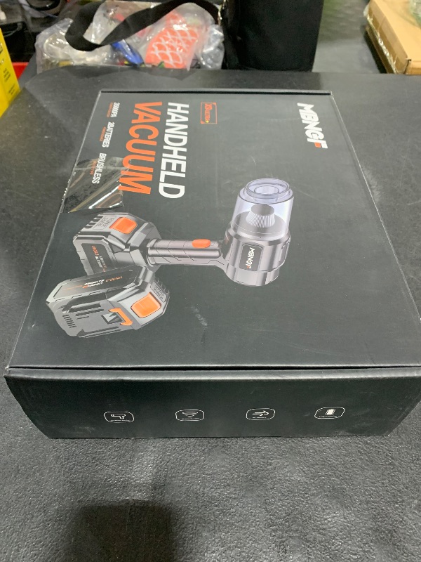 Photo 1 of MBNGF Car Vacuum Portable Cordless(Hide Black)
