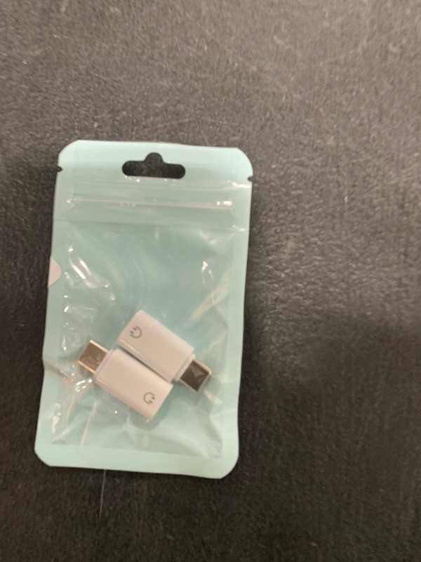 Photo 1 of Jadebones 2 Pack USB C to Light-ning Earphone Audio Adapter Converter for iPhone 16/15, iPad Pro/Air, MacBook and More, Not for Charging/Lavalier Mic/Speakers/Data Transfer (Only for Headphone)