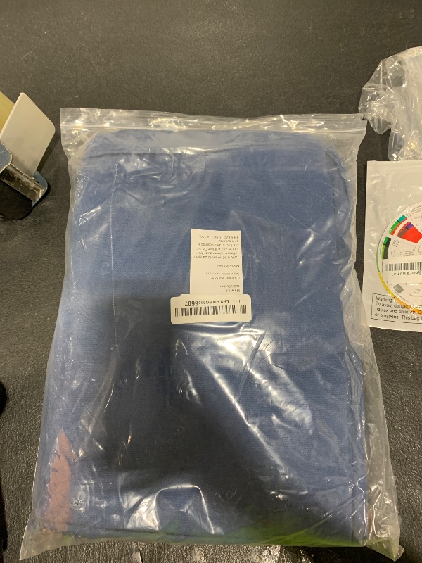 Photo 1 of HomeTown Market Heavy Cotton Ektorp Sofa Cover Replacement is Made Compatible for Ektorp Sofa Cover, 3 Seat Loveseat Or Armchair Slipcover Replacement (Blue Chair)