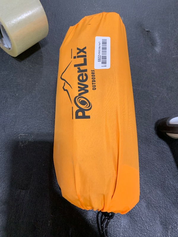 Photo 1 of POWERLIX Ultralight Inflatable Camping Sleeping Pad - Camping Mattress for Backpacking, Hiking, Compact Lightweight Air Pad for Camping, Inflation Hand Pump Bag/Repair Kit Included