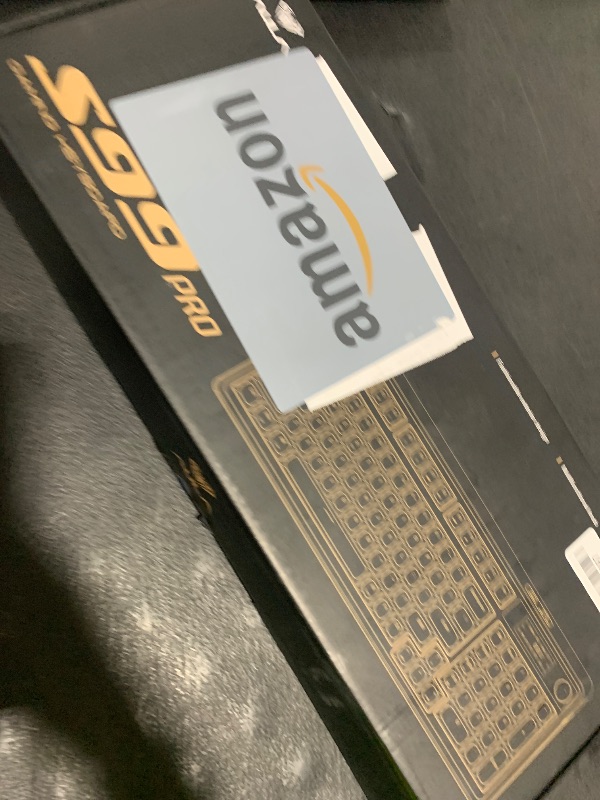 Photo 1 of AULA S99 Pro Gaming Keyboard, Cute Creamy Keyboard with Number Pad Smart Screen, Tri-Mode Bluetooth/2.4G/USB-C Computer Keyboards, Media Knob Custom RGB Backlit Feel for MAC Xbox PC Gamer - Purple