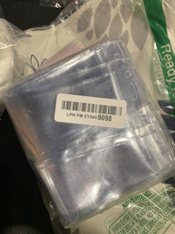 Photo 1 of 200 Pack Badge Holder, Plastic ID Badge Holder, Clear Waterproof ID Card Holder with Resealable Zip, 2.5" x 3.8" Vertical Name Tag Holder for Nurses and Office, Fits ID Card/Credit Card/Student Card