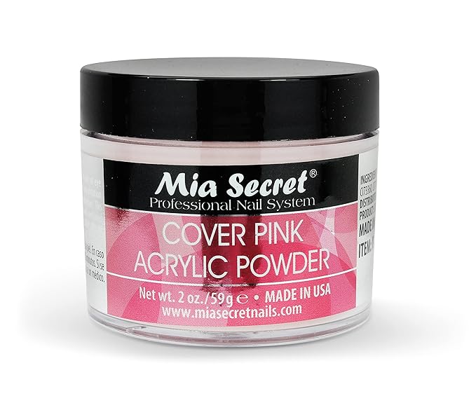 Photo 1 of Mia Secret Cover Pink Acrylic Powder - Easy to Apply - 2 Ounce