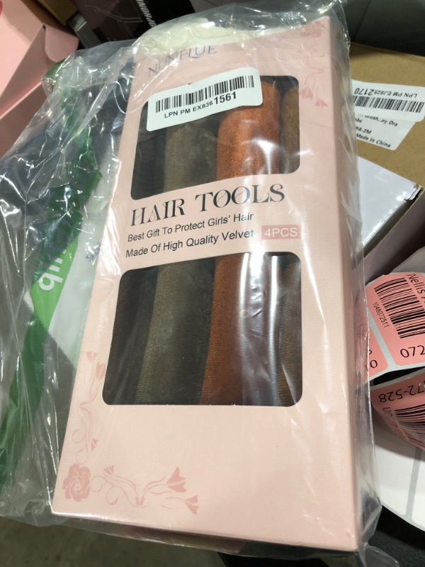 Photo 1 of Hair tools velvet rollers