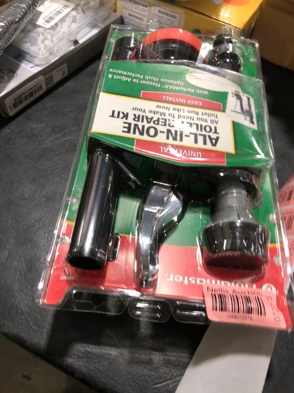 Photo 1 of Fluidmaster 400AKR Universal All in One Toilet Repair Kit for 2-Inch Flush Valves, Easy Install