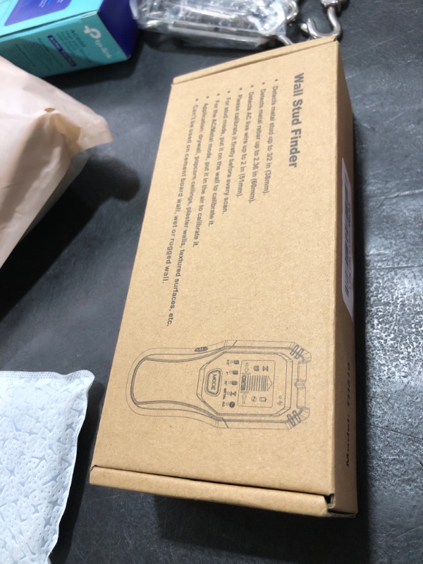 Photo 1 of Stud Finder Wall Scanner 5 in 1 Multifunctional Upgraded Smart Wall Scanner, Stud Sensor Beam Detector with Battery for Wood Metal and AC Wire Detection, Comes with HD LCD Display and Audio Alarm