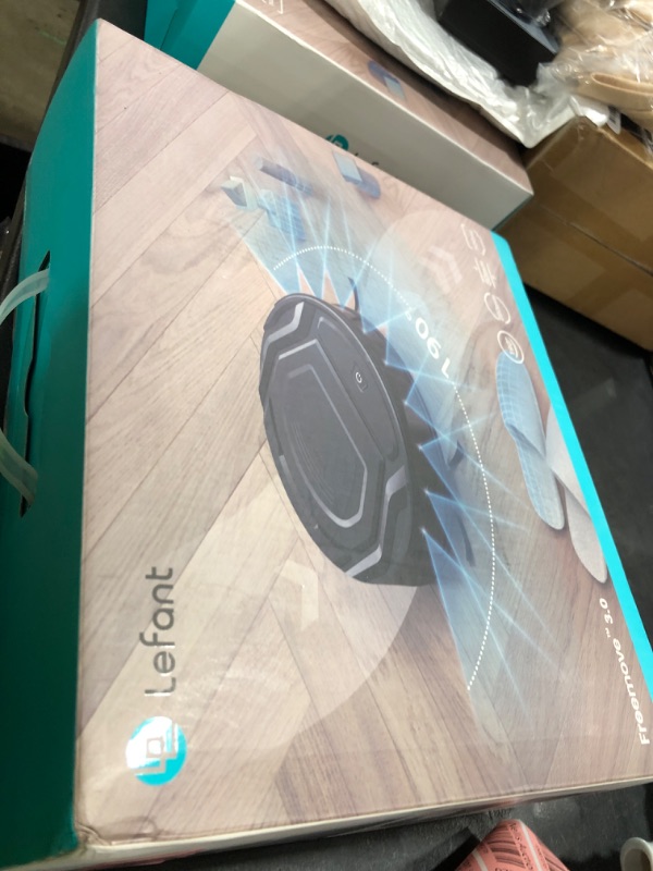 Photo 1 of Lefant M210 Pro Robot Vacuum, Powerful Suction, Quiet, Ultra-Slim, 120 Mins Runtime, Self-Charging Robotic Vacuum Cleaner, WiFi/App/Alexa Control, Ideal for Pet Hair & Hard Floors