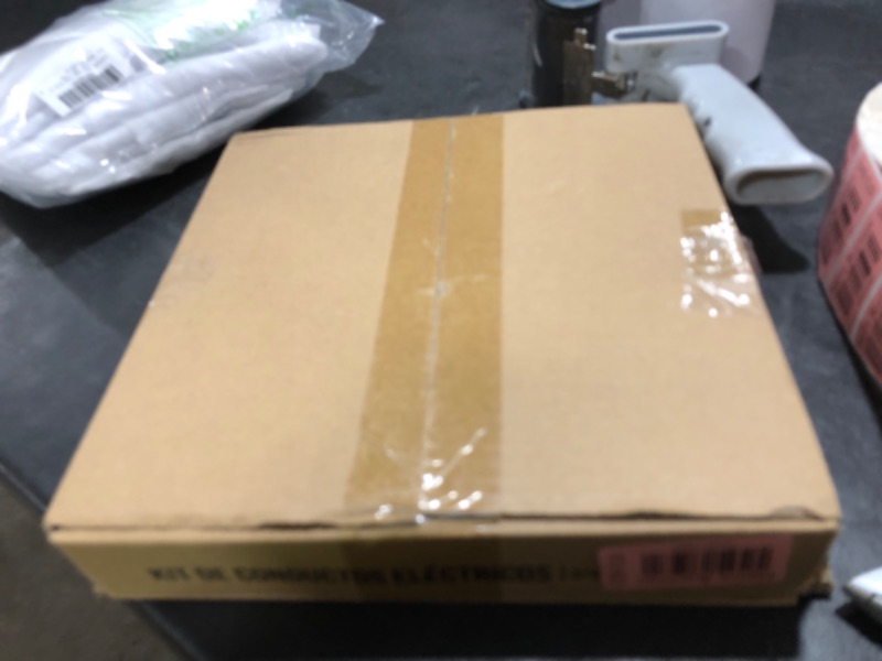 Photo 1 of HOMNUTS Electrical Conduit Kit 3/4'' 4FT Grey Electrical AC Whip Kit, Liquid-Tight Flexible Electrical Conduit with 90 Degree and Straight Connector Fittings