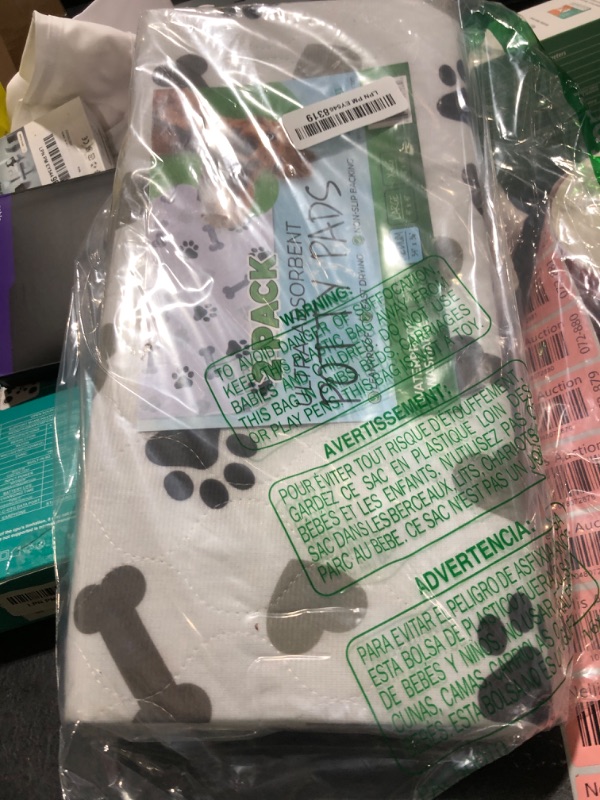 Photo 1 of GREEN LIFESTYLE Washable Pee Pads for Dogs - Waterproof Reusable Puppy Pads with Anti-Slip Backing, Pet Training Pad for Puppy Playpen, Crate, Whelping Box, Potty Training (Pack of 2 - 34x36)
