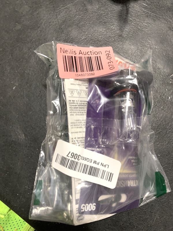 Photo 1 of SYLVANIA 9005 XtraVision Halogen Headlight Bulb, (Contains 2 Bulbs)