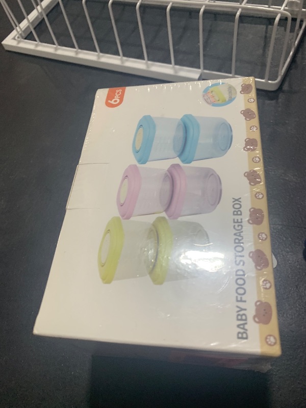 Photo 1 of Tasttin Baby Food Containers - 5 oz Food and Snack Storage Jars with Sealing Lids, Safe and Durable, Freezer, Microwave and Dishwasher Safe