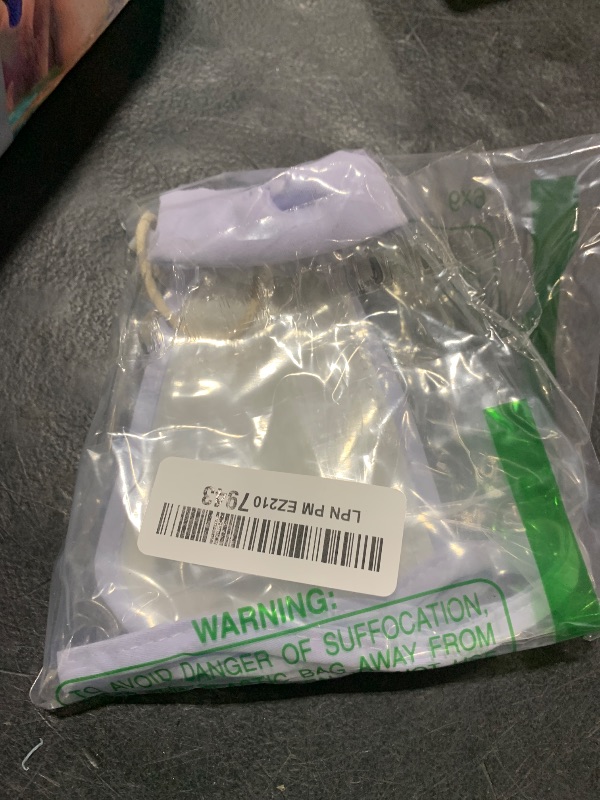 Photo 1 of BENCMATE Cat Cone with Low Noise Fasteners, Transparent Recovery Collar, Licking & Scratching Free, Extra Soft Surgery Collar (Purple, Medium)
